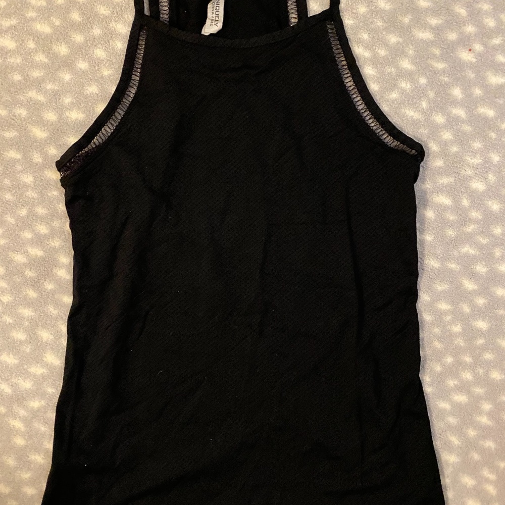 Lorna Jane Black Workout Top